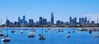 Melbourne skyline & St Kilda - City life on the Coast