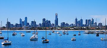 Die Skyline von Melbourne & St. Kilda - Australien, Victoria von Be More Outdoor