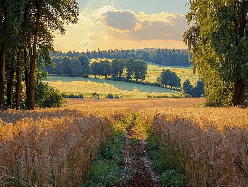 Limburger Chorlandschaft von PixelPrestige