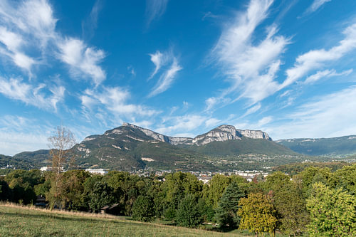 Cirrus uncinus over Mont du Nivolet