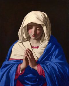 De maagd Maria, Giovanni Battista Salvi da Sassoferrato