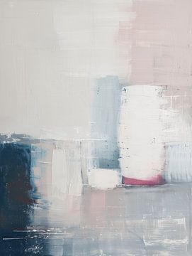 Modern abstract in pastel colours by Studio Allee