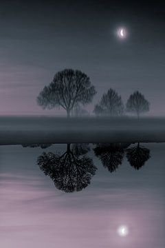 Reflection of the Moon by dr. Bart fotografie