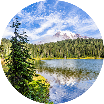 Indrukwekkende Mount Rainier en Reflection Lake