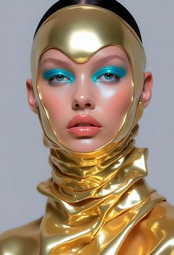 Goud glanzen van FRESH Fine Art