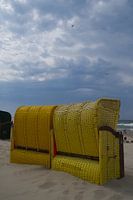 Beach baskets.