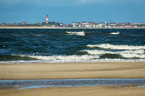 Waves on the North Sea island Amrum