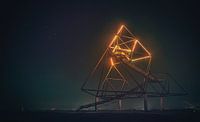 Moederschip Zeta - De beroemde tetraëderstructuur in Bottrop van Jakob Baranowski - Photography - Video - Photoshop thumbnail