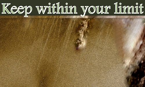 Keep within your limit von Marleen Rossetti-Weijtens