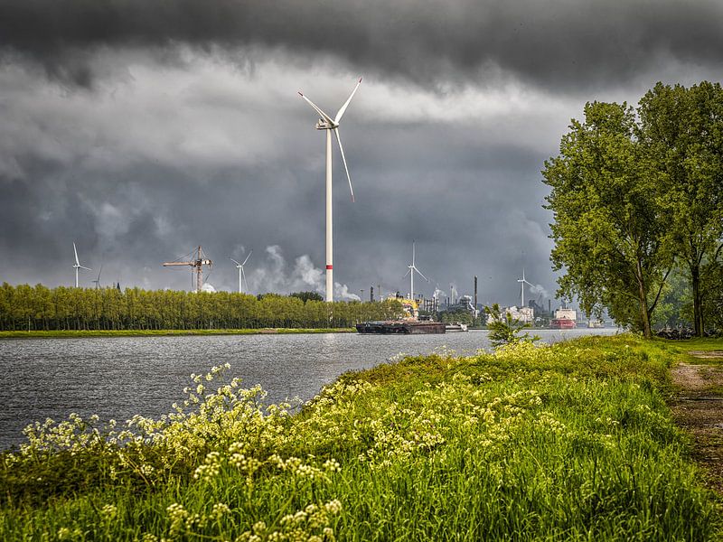 Kanaal Gent-Terneuzen van Luc de Zeeuw