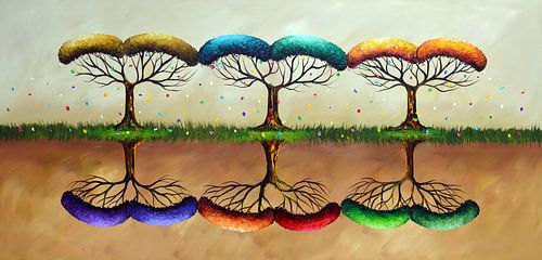 Change of Seasons by Gena Theheartofart