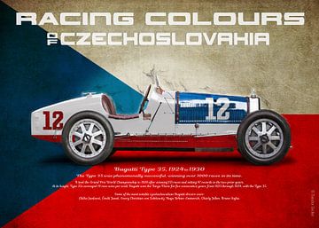 Racing colour Czechoslovakia by Theodor Decker