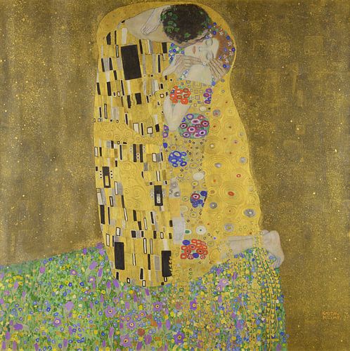Gustav Klimt - The Kiss - Der Kuss