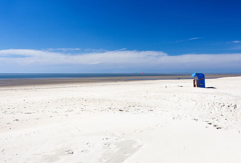 Chaise de plage sur Föhr par Angelika Stern