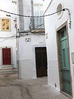 the streets of Olhao Portugal