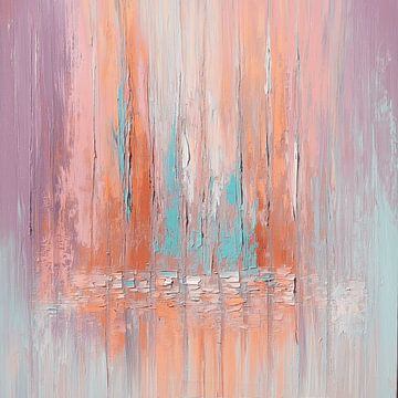 Warme Reflecties in Abstracte Harmonie van BS