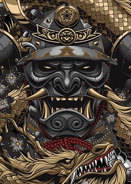 Oni-Maske von Demiourgos