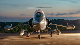 Königliche Luftwaffe: Lockheed TF-104G Starfighter.
