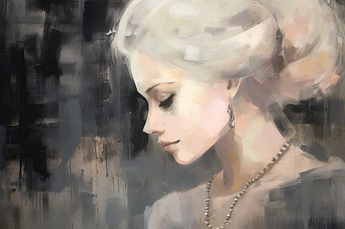 Portrait femme moderne | Whispering Pearls