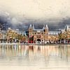 Amsterdam Museumplein von Peter Roder