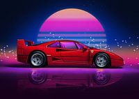 jaren 80 F40 Ferrari