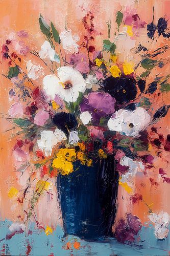 Floral Explosie in Roze no.3