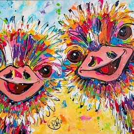 Merry Trio by Happy Paintings