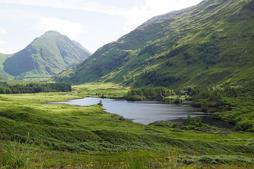 Mountains in Glen Coe, Scotland.