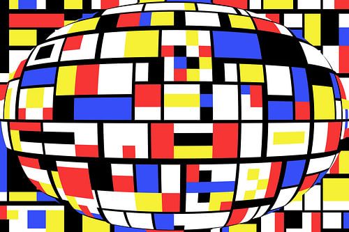Variation on Mondrian style.