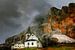 Heilig Kruis Bedevaart Kapel Zuid-Tirol van pvdigiart