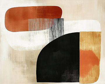 Geometrische Eenvoud | Silent Harmony van Zen en Meer