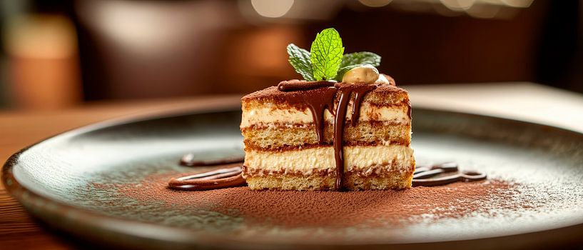 Chocolate dream on a plate - delicious! by Poster Art Shop