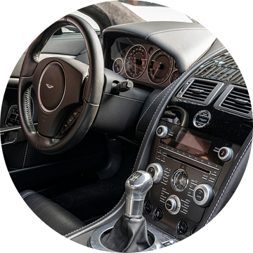 Aston Martin V12 Vantage sportwagen dashboard van Sjoerd van der Wal Fotografie