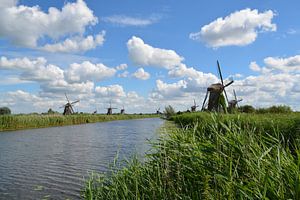  Windmühlen von Kinderdijk