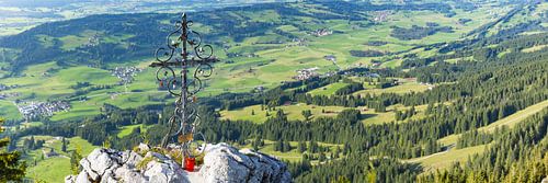 Panorama vanaf de Grünten