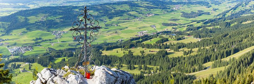 Panorama vanaf de Grünten van Walter G. Allgöwer