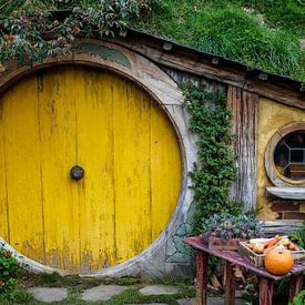 Hobbit House in Hobbiton by Lennard Gog