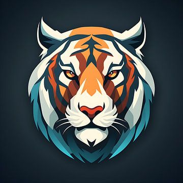 Vector image Tiger by PixelPrestige