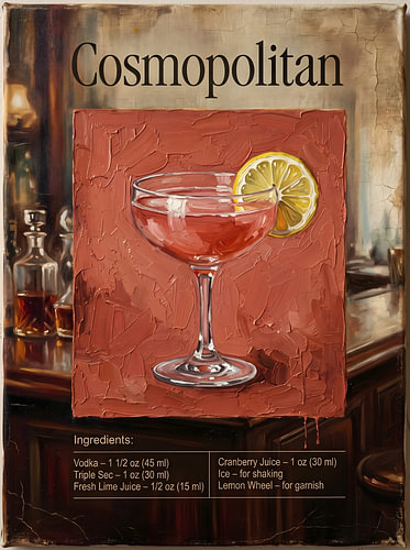 Cosmopolitan Cocktail Recipe