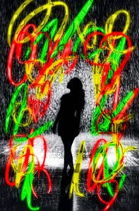 Bunter Regen