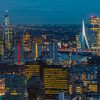 Als de avond valt in Rotterdam van Dennis Vervoorn
