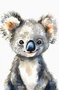 Glückliches Koala-Baby von But First Framing Miniaturansicht