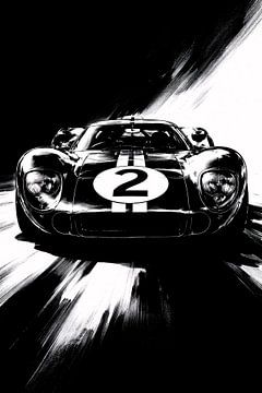 Monochrome Racing Legend by irgian firmansyah
