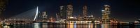 Wilhelminakade, Rotterdam de nuit
