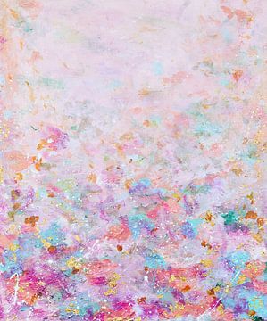 Golden Hour - roze van Sylvie Anneloes art