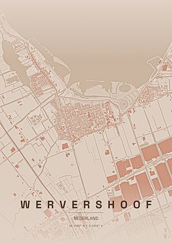 Wervershoof Plattegrond
