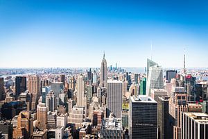 Skyline van New York (Manhattan) van Volt