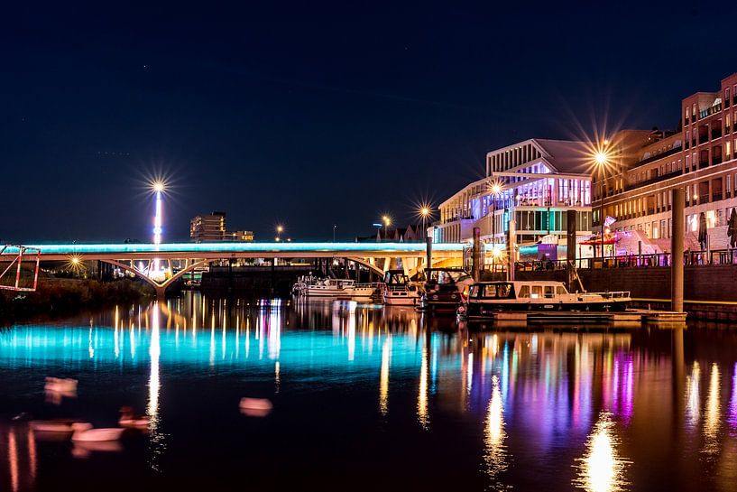 Colourful skyline of Venlo by Ted Boots