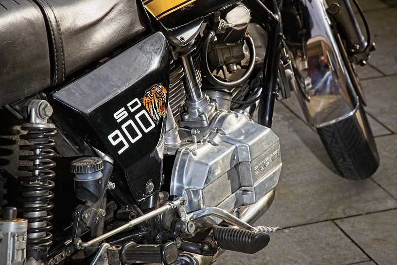 Ducati 900SD Darmah engine block by Rob Boon