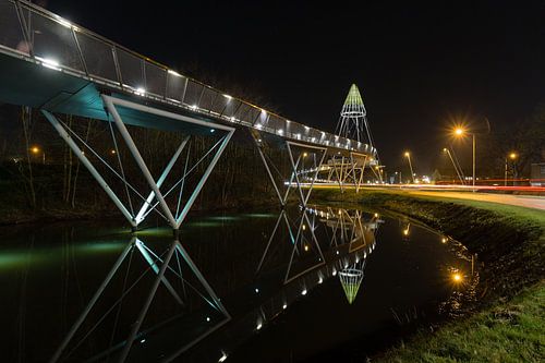 Fietsbrug de Slinger in Drachten sur Arline Photography